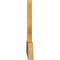 Ekena Millwork Portland Rough Sawn Timber Gable Bracket, Western Red Cedar, 96"W x 24"H x 2"D x 6"F, 6/12 Pitch GBW096X24X0206POR00RWR - alternate 5